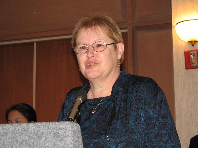 IMG_3172.JPG - Montgomery Blair High School Advisor Mary Ann Dvorsky works closely with the Key Club and Bethesda Club advisor Jeanne Smith, and also with the Key Leader program.