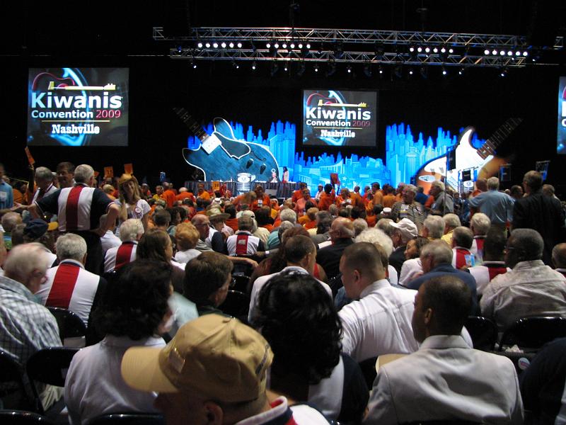 IMG_3792.JPG - So you’ll know what it is like, here’s the view from the convention floor.  If it looks like a political convention, well, it is.