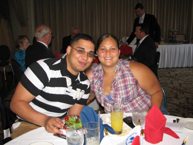 IMG_1653.JPG - A Warrior guest and his wife were among the celebrated attendees. All attendees consented to allow photos of them enjoying the evening. Warriors, you are MOST welcome and ‘Thanked for Your Service