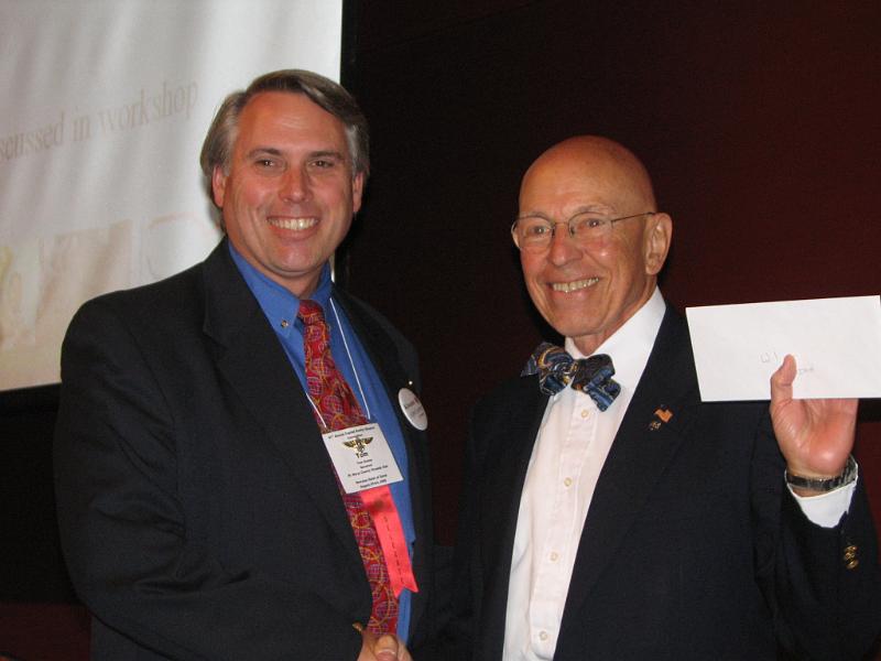 IMG_4459.JPG - The Capital District was honored to have Past Kiwanis International President Wil Blechman, M.D., a rheumatologist who developed a major interest in children’s issues and was instrumental in developing the Kiwanis 